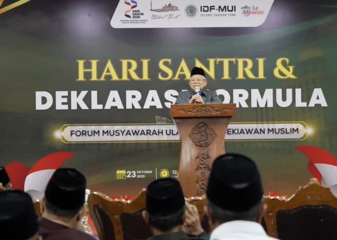 Sambut Hari Santri Nasional 2025 : KH. Ma’ruf Amin & Menteri Agama Resmikan Berdirinya Formula Santri
