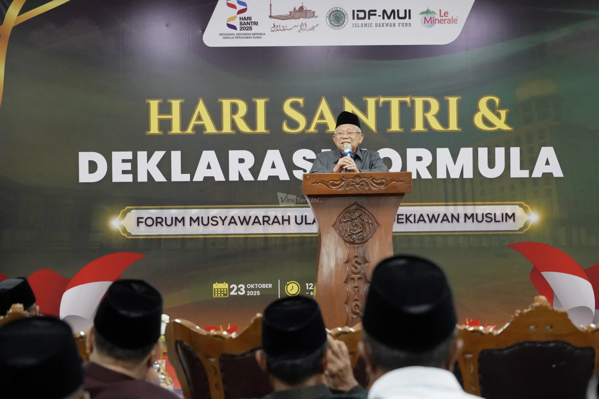 Sambut Hari Santri Nasional 2025 : KH. Ma’ruf Amin & Menteri Agama Resmikan Berdirinya Formula Santri