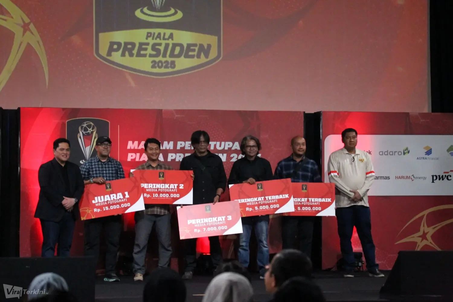 Piala Presiden 2025 Apresiasi Insan Media, Puluhan Jurnalis Raih Penghargaan