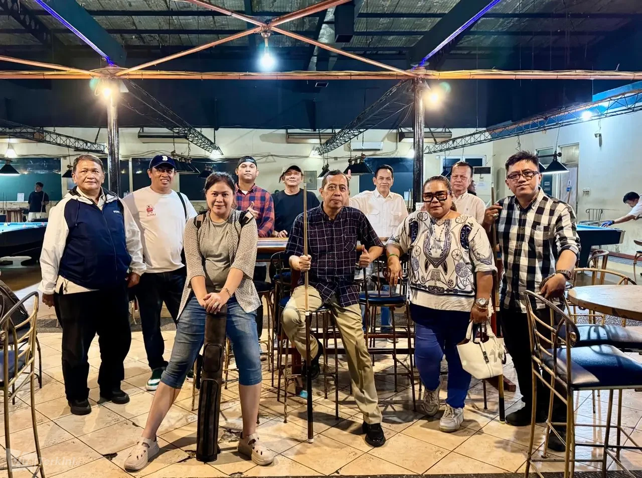 Tim Biliar PWI DKI Jakarta Matangkan Persiapan, Siap Uji Tanding Lawan PWI Kalsel