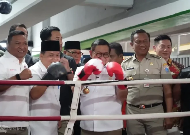 Pramono Anung Resmikan Ring Tinju dan Skatepark Dikolong Flyover Jadi Solusi Redam Tawuran di Jakarta Timur