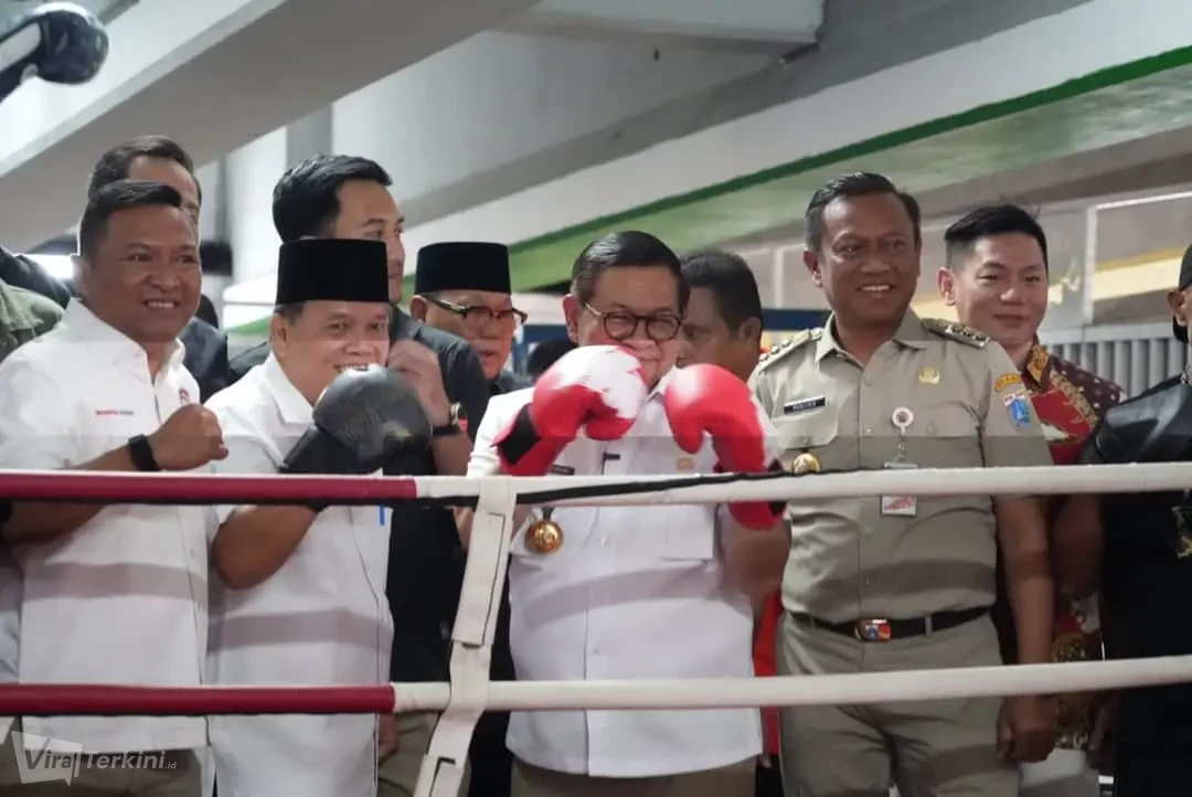 Pramono Anung Resmikan Ring Tinju dan Skatepark Dikolong Flyover Jadi Solusi Redam Tawuran di Jakarta Timur