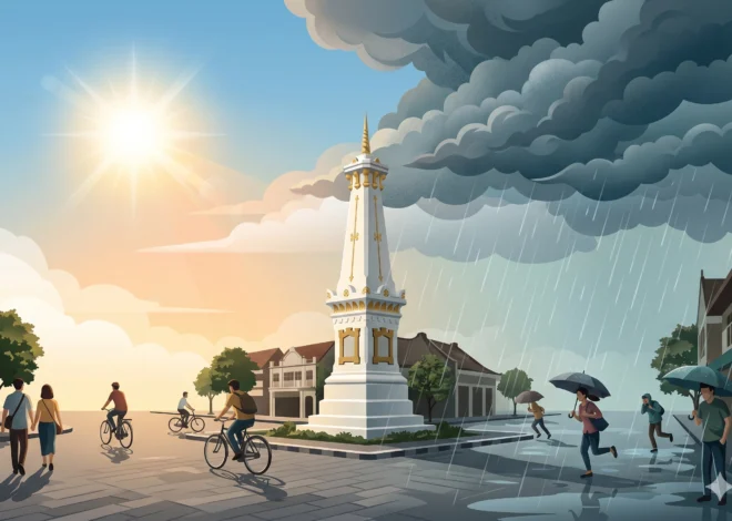 Bibit Siklon 92W Mengintai, Sleman dan Wilayah Utara DIY Berpotensi Hujan di Tengah Kemarau