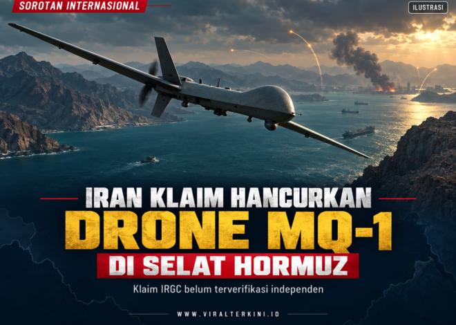 Geger di Selat Hormuz! Iran Klaim Hancurkan Drone MQ-1, Soroti Aktivitas Militer AS