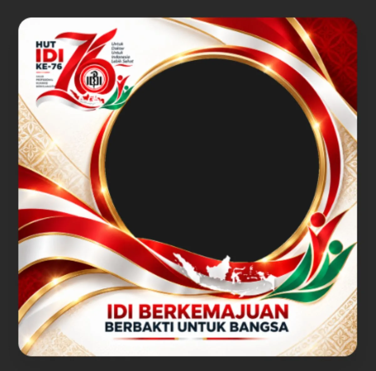 Link Twibbon HUT ke-76 IDI 2026 Desain Estetik, Download Gratis dan Bagikan ke Medsos